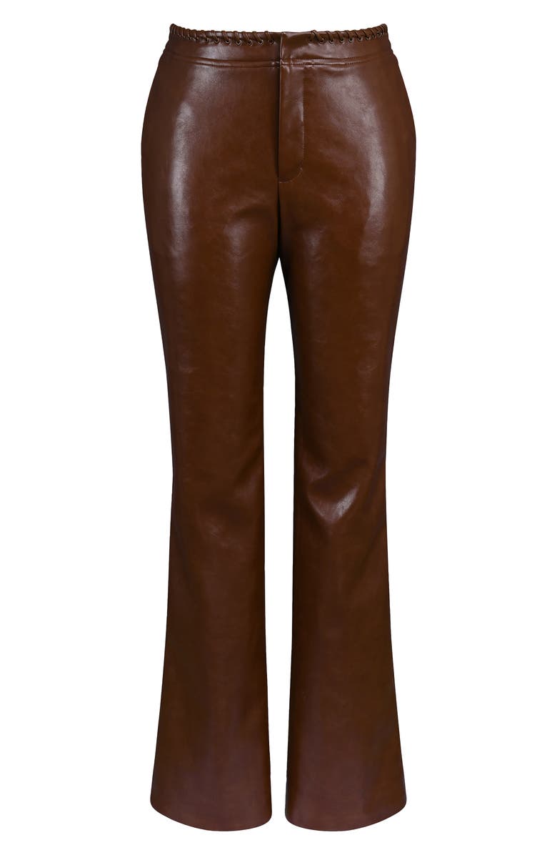 HOUSE OF CB Adara Faux Leather Pants, Alternate, color, 