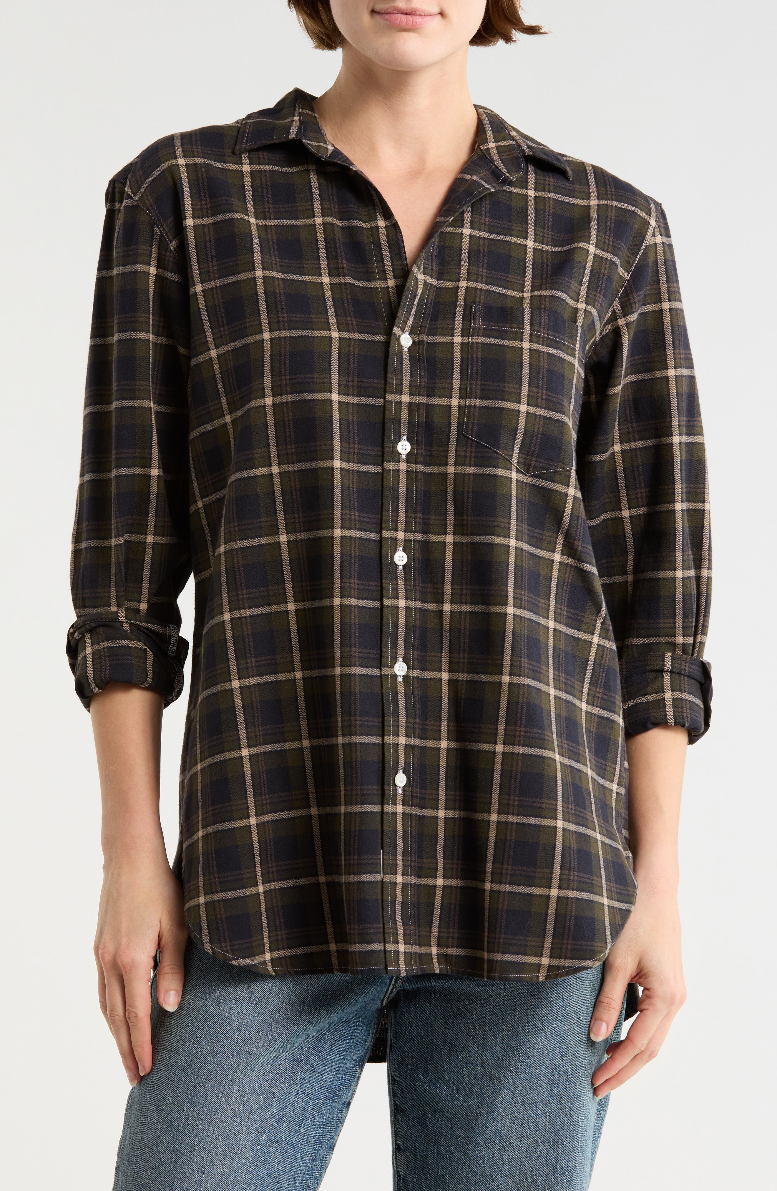 Frank & Eileen Joedy Plaid Cotton Button-Up Shirt