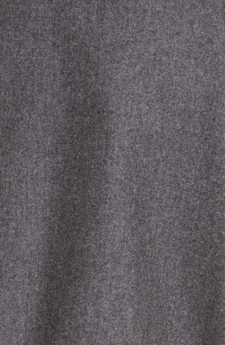 Thom Browne 4-Bar Wool & Cashmere Bomber Jacket, Alternate, color,