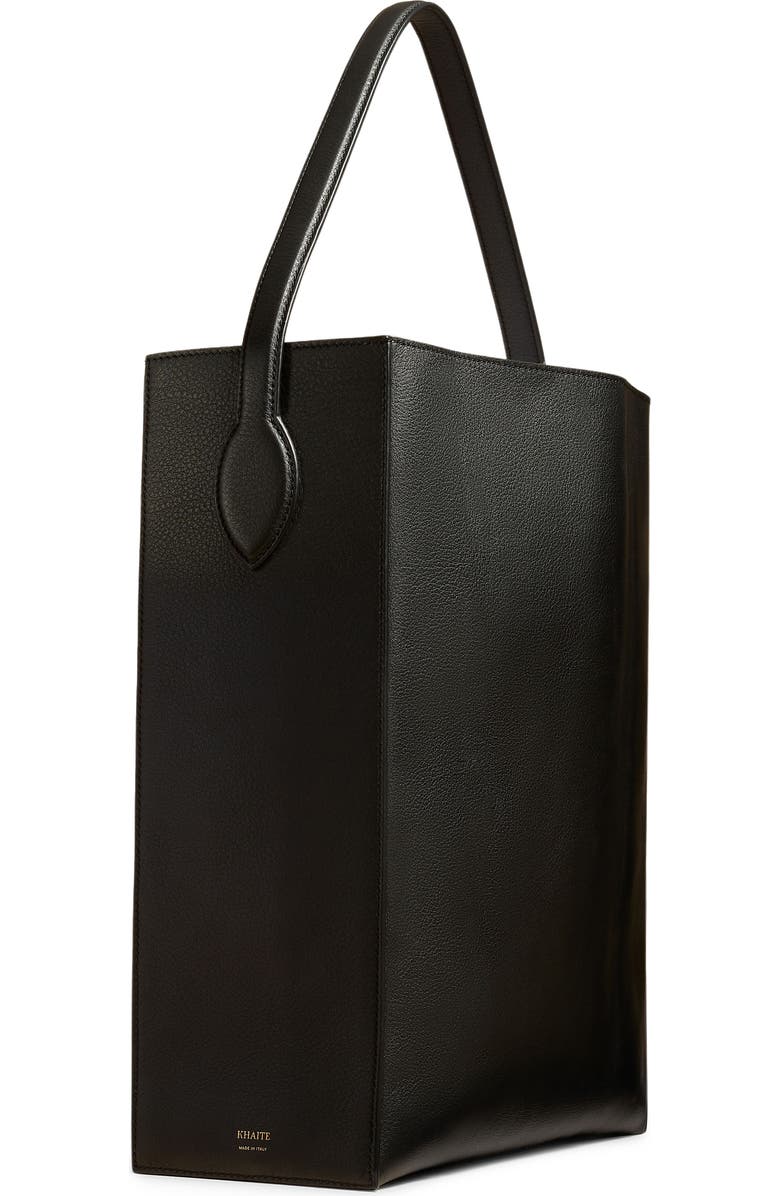 Khaite Frida Leather Hobo Shoulder Bag, Alternate, color,