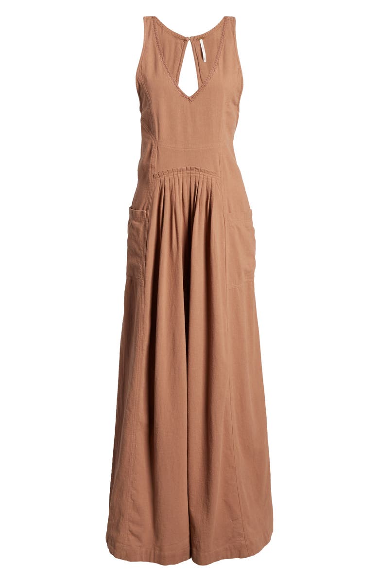 Free People free-est Next Level Wide Leg Jumpsuit, Alternate, color, 