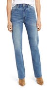 SLVRLAKE London High Waist Straight Leg Jeans
