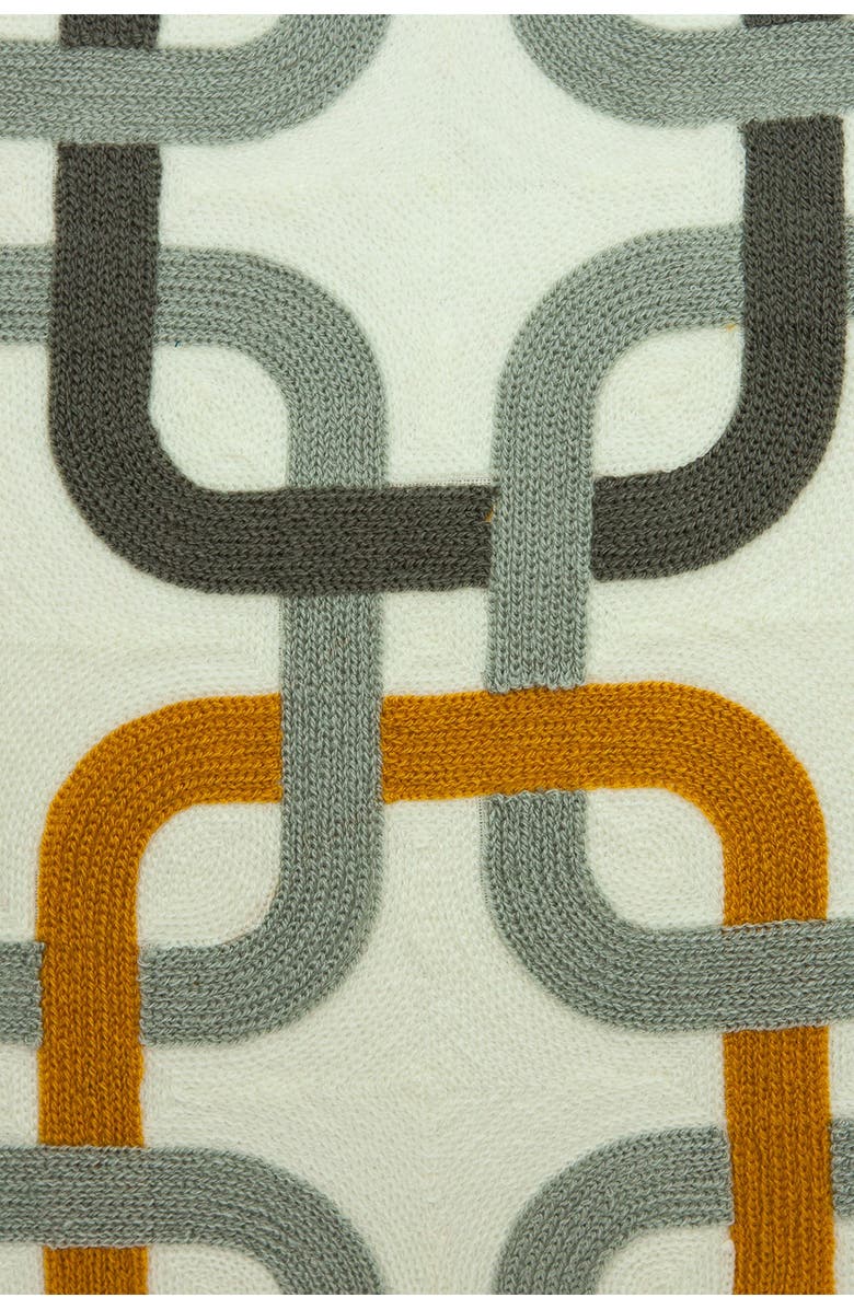 PARKLAND COLLECTION Boxer Transitional Pillow - 20" x 20" - Grey, Alternate, color, Grey