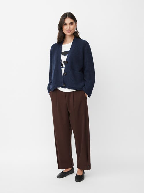 Masai Copenhagen Mapunna High Waisted Cropped Pants In Brown