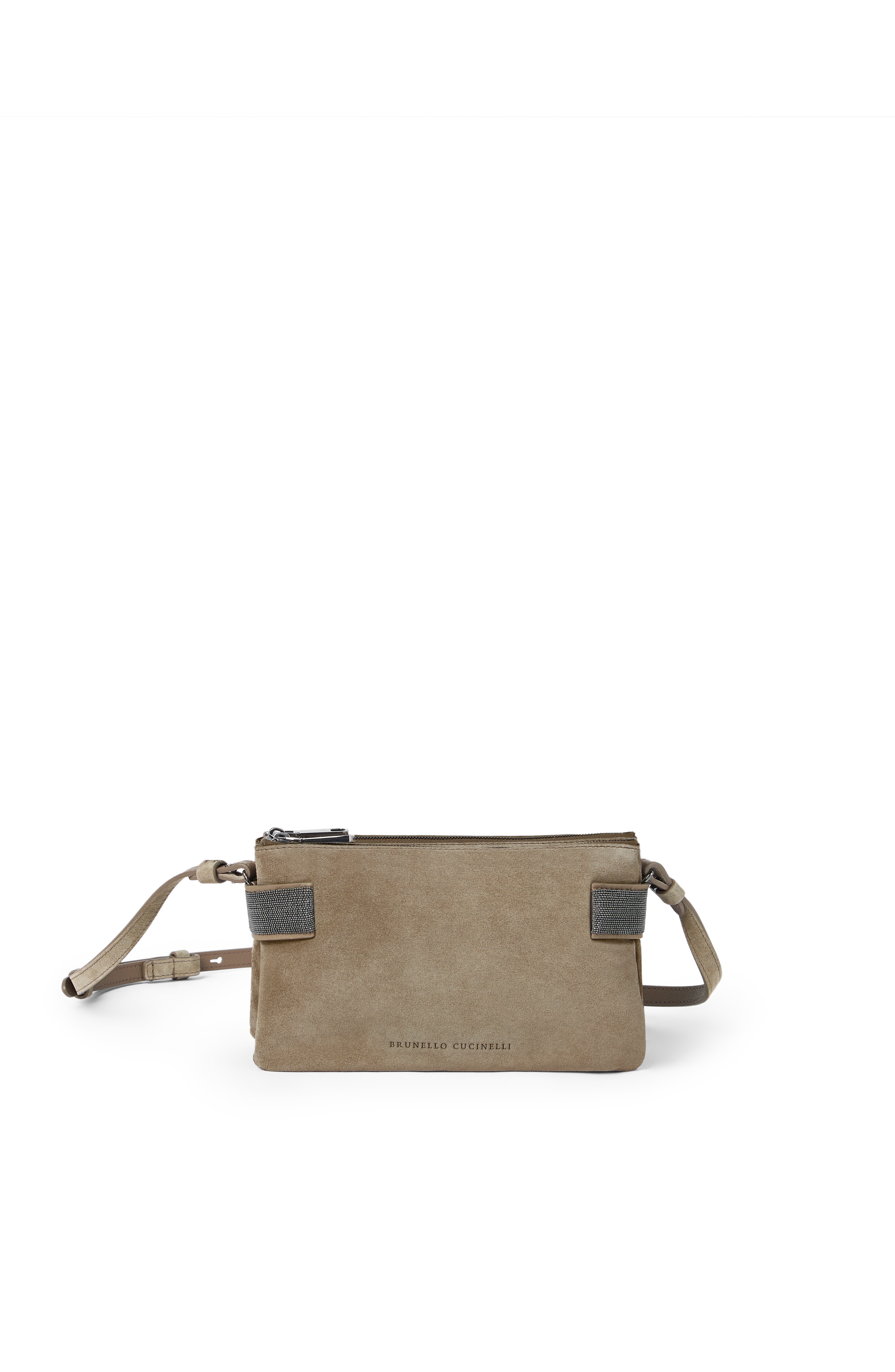 Brunello Cucinelli Essence mini shoulder bag, Main, color, Warm Beige
