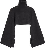 Isabel Marant Marina Wool & Cashmere Turtleneck Shrug