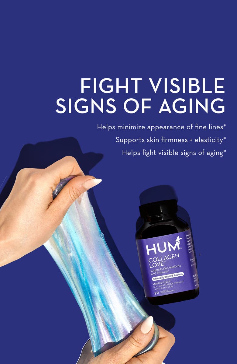 Hum Nutrition Collagen Love Skin Firming Supplement with Hyaluronic Acid & Vitamin C, Alternate, color, 