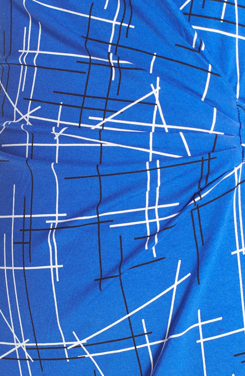 NYDJ Print Faux Wrap Dress, Alternate, color,