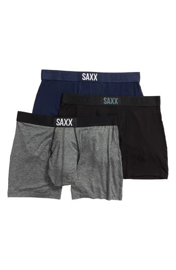 Saxx Vibe Super Soft 3-pack Slim Fit Boxer Briefs