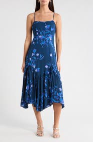 SUGARLIPS Niva Floral Midi Sundress