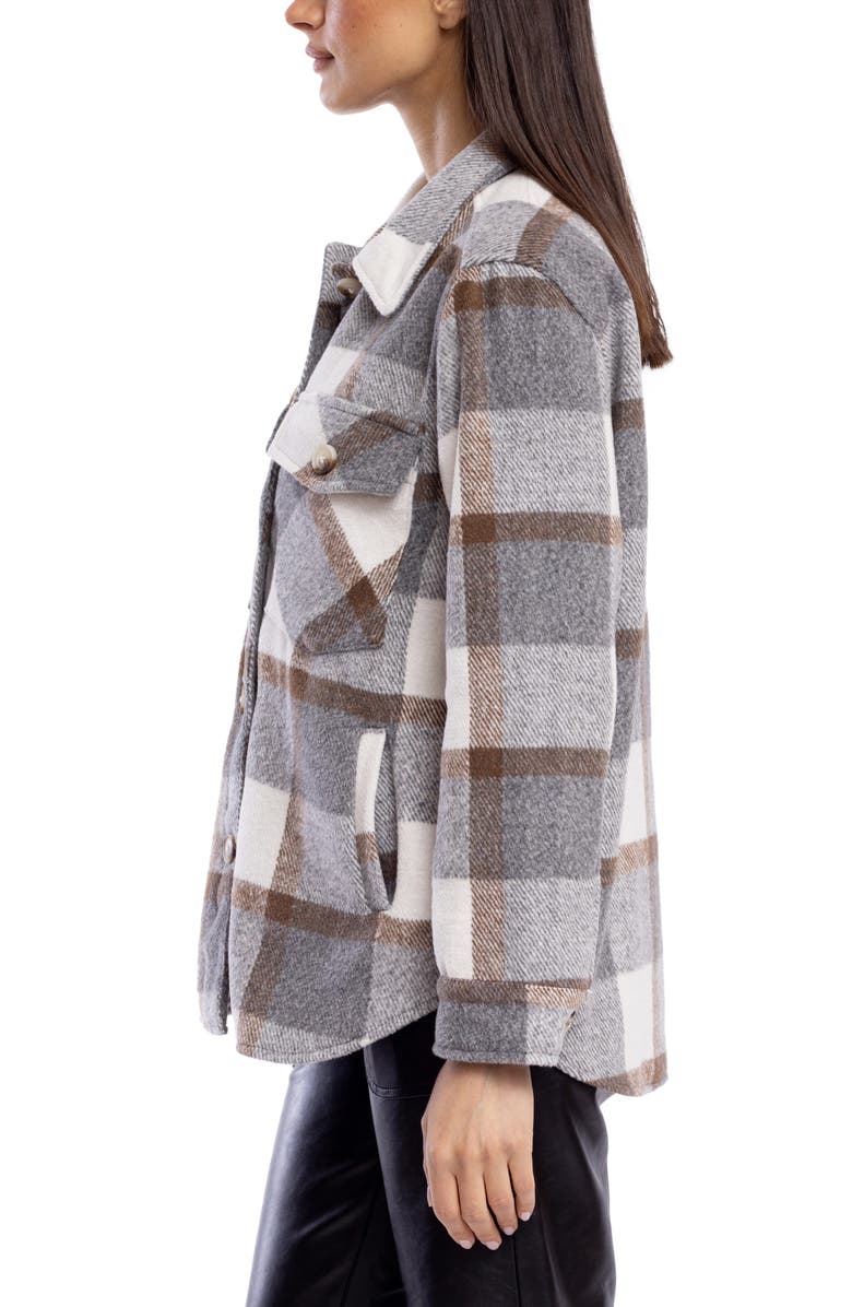 BLANKNYC Plaid Shacket, Alternate, color, 