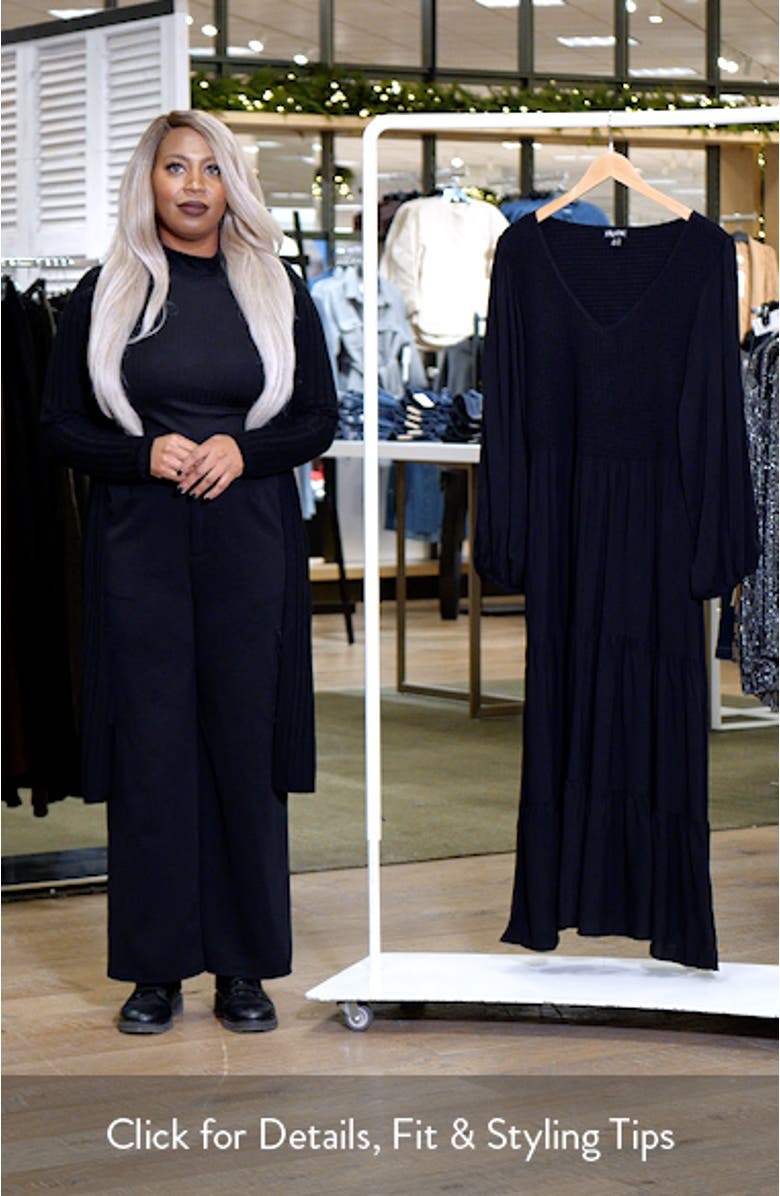 Athena Freya Long Sleeve Tiered Maxi Dress, sales video thumbnail