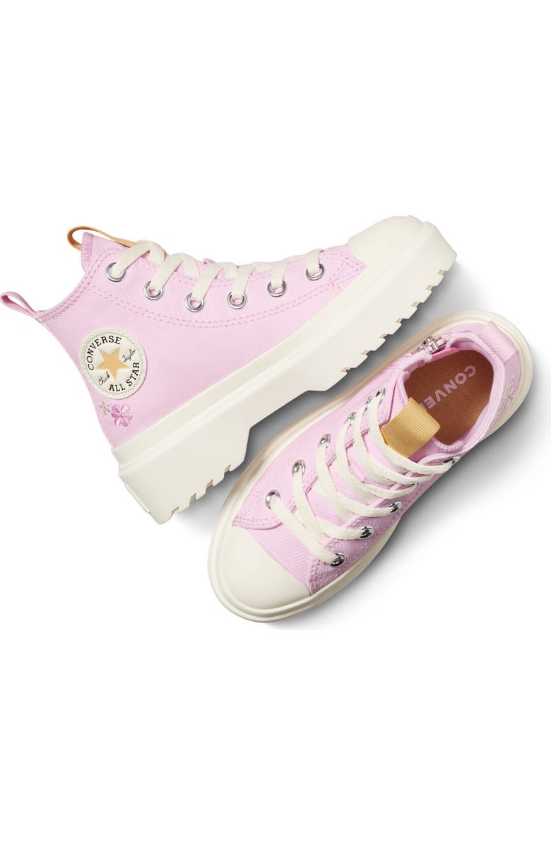 Converse Kids' Chuck Taylor<sup>®</sup> All Star<sup>®</sup> Lugged High Top Sneaker, Alternate, color,