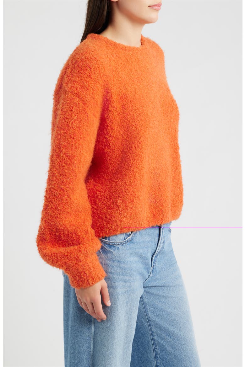 Sapporo Crewneck Sweater, Alternate, color, ORANGE