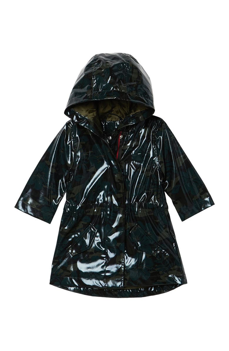 Urban Republic Patent Raincoat Anorak, Main, color, 
