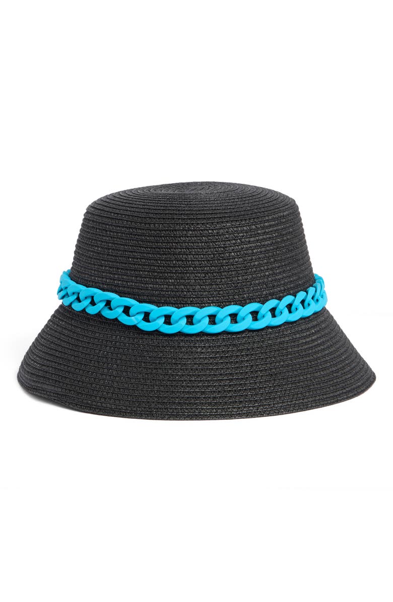 AREA STARS Rolo Chain Band Bucket Hat, Alternate, color, Black
