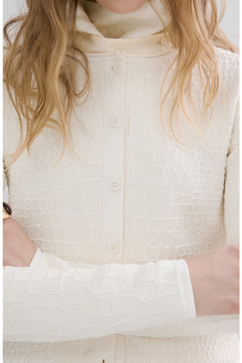 Coco Cardigan, Alternate, color, ECRU