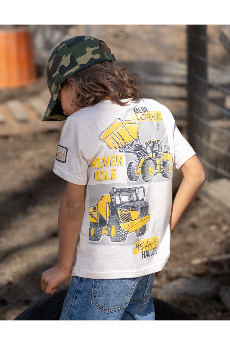 Short Sleeve T-Shirt, Alternate, color, Heather Oatmeal