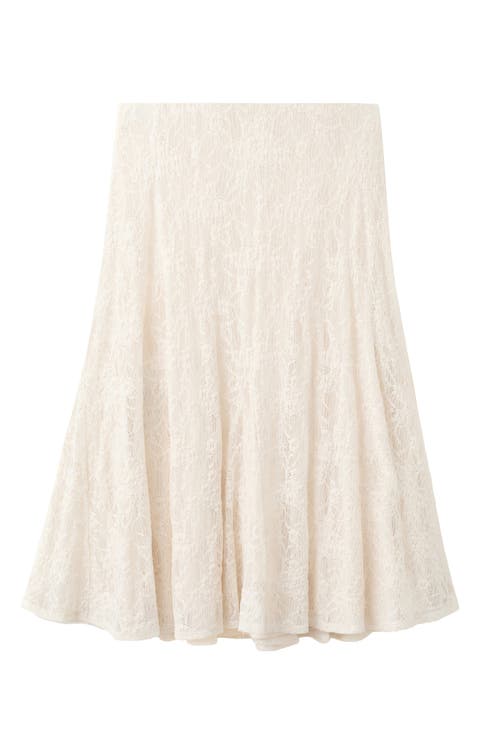 Marta Lace Midi Skirt
