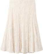 MANGO Marta Lace Midi Skirt