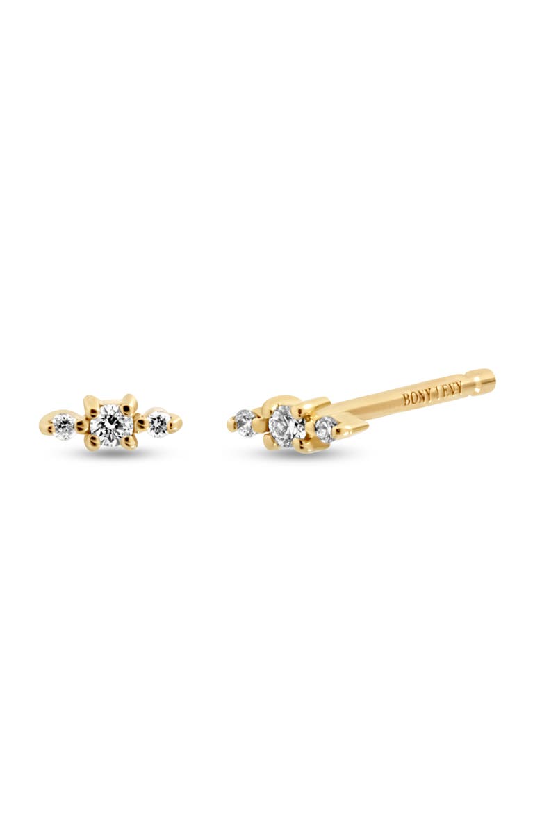 Bony Levy BL Icon Diamond Stud Earrings, Main, color, 18Ky