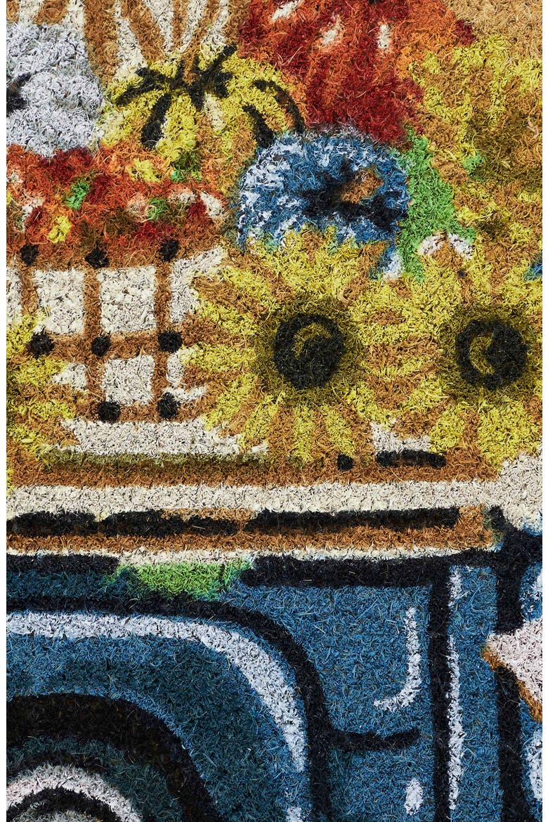 Sunflower Coir Doormat, Alternate, color, NO COLOR