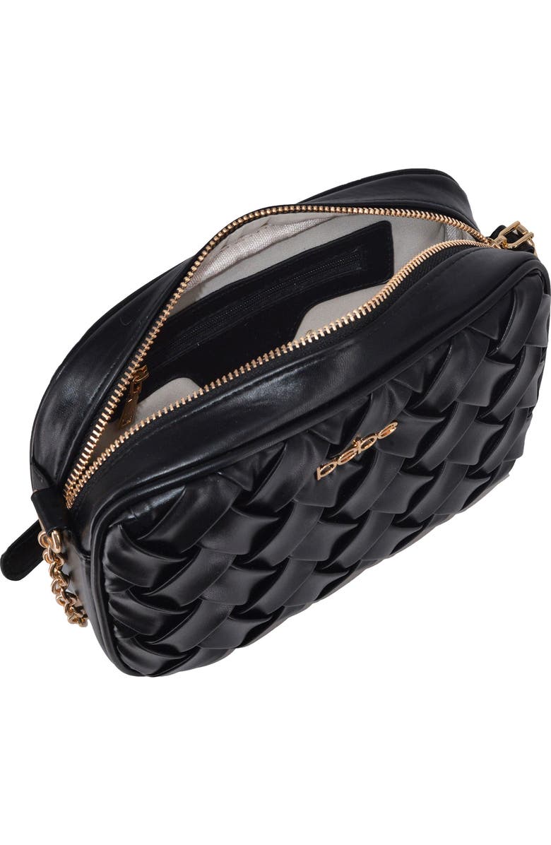 bebe Luca Camera Crossbody Bag with Wallet, Alternate, color, Black
