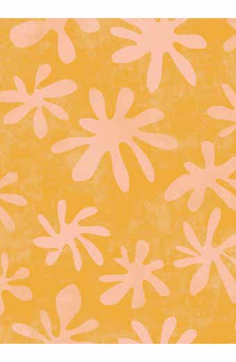 Orange Field Peel & Stick Wallpaper