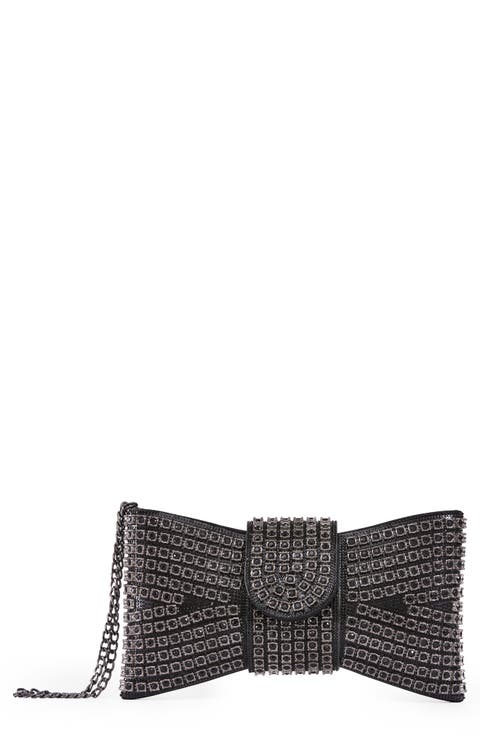 Dazzling Bow Evening Bag