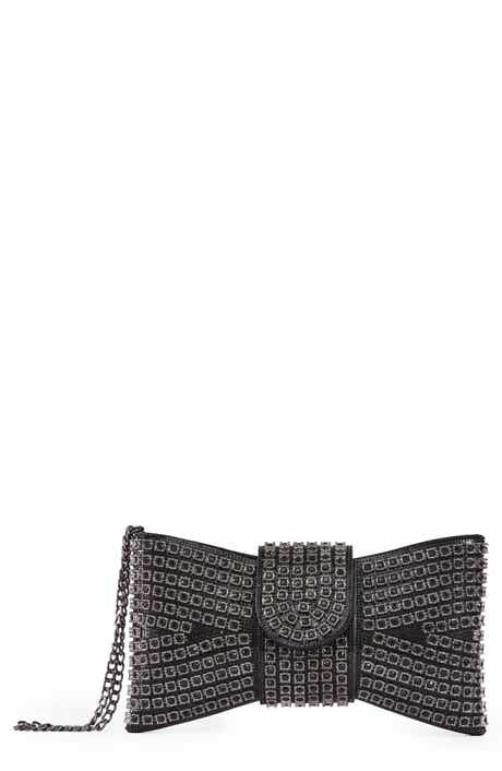 LADY COUTURE Dazzling Bow Evening Bag