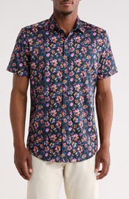 Robert Graham Apsley Short Sleeve Button-Up Shirt