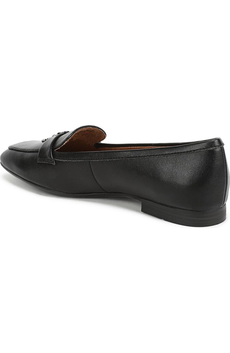 Naturalizer Brody Apron Toe Loafer, Alternate, color, Black