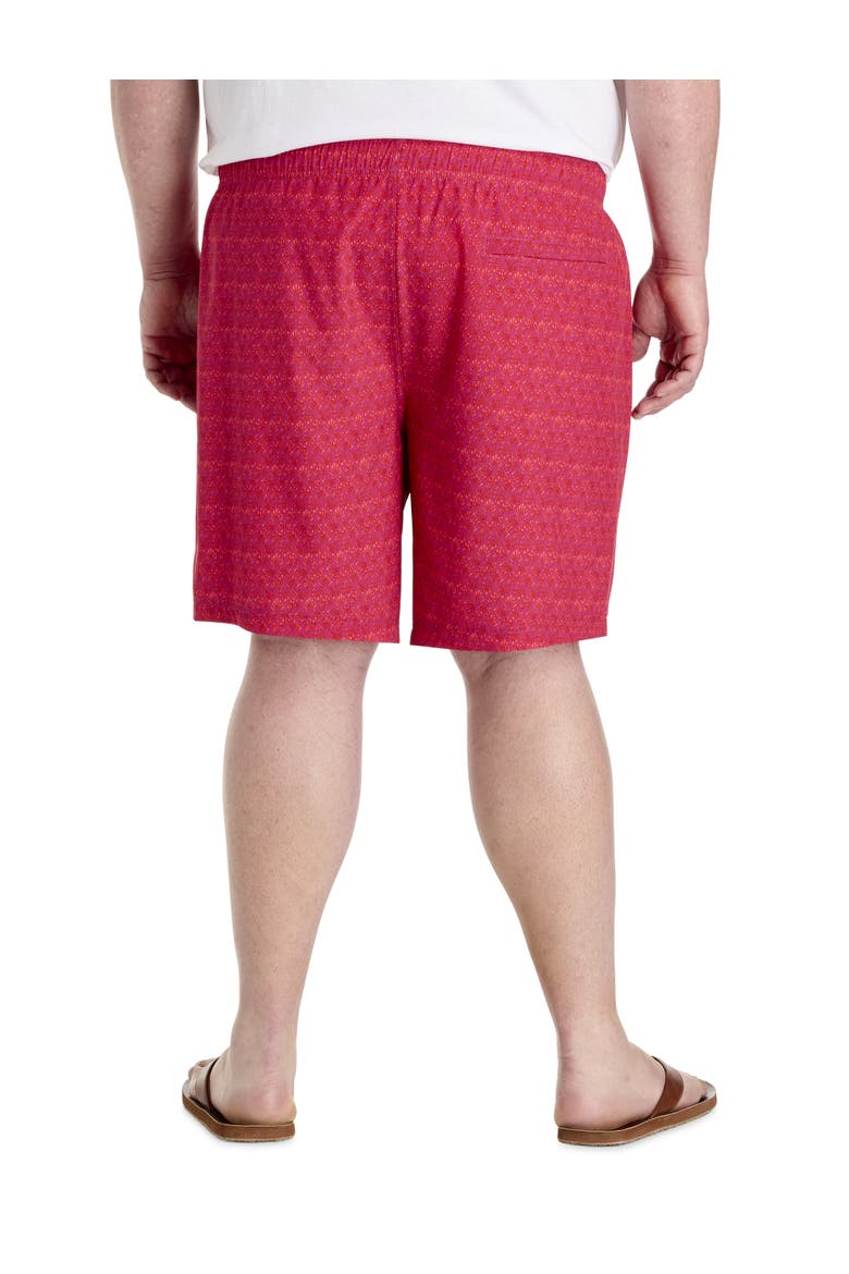 Big & Tall Printed Swim Trunks, Alternate, color, CACTUSFLWR
