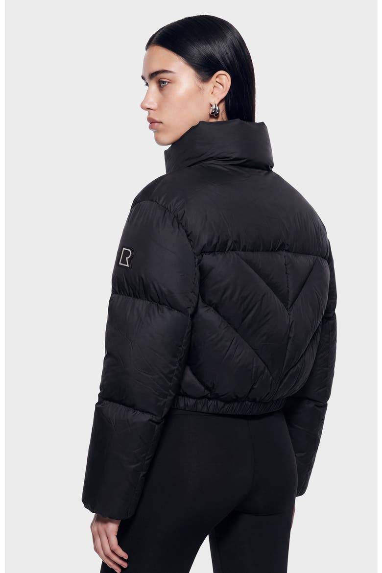 Anslie Down Puffer, Alternate, color, Black