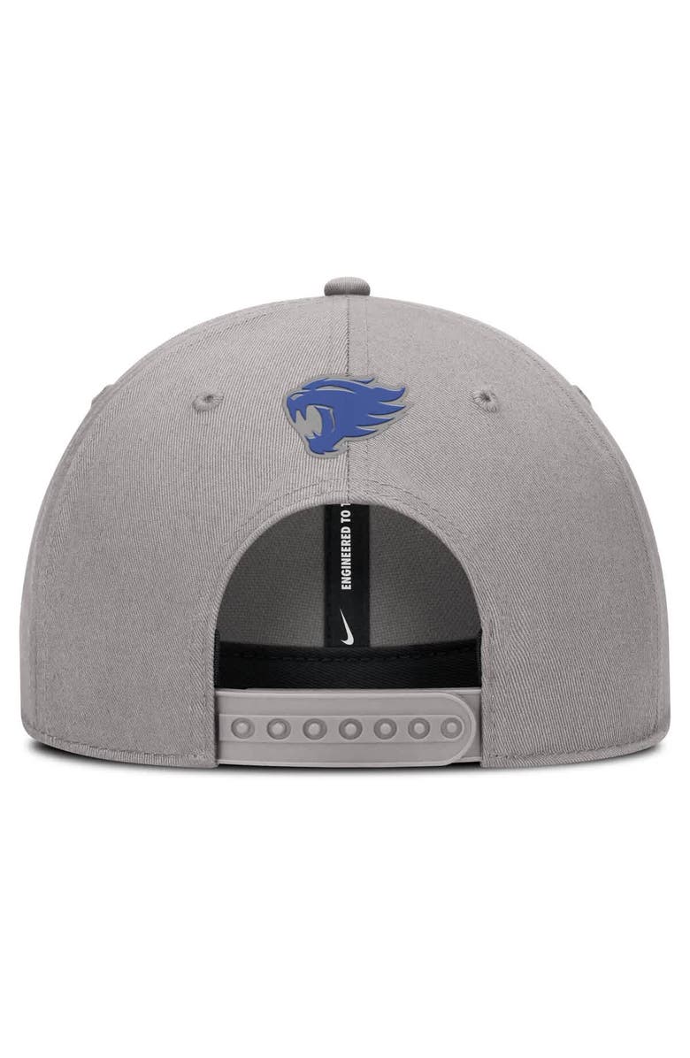Nike Men's Nike  Gray Kentucky Wildcats Rise Practice Adjustable Hat, Alternate, color, Gray