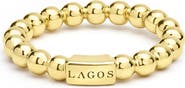 LAGOS Caviar Gold 18K Gold Stacking Ring