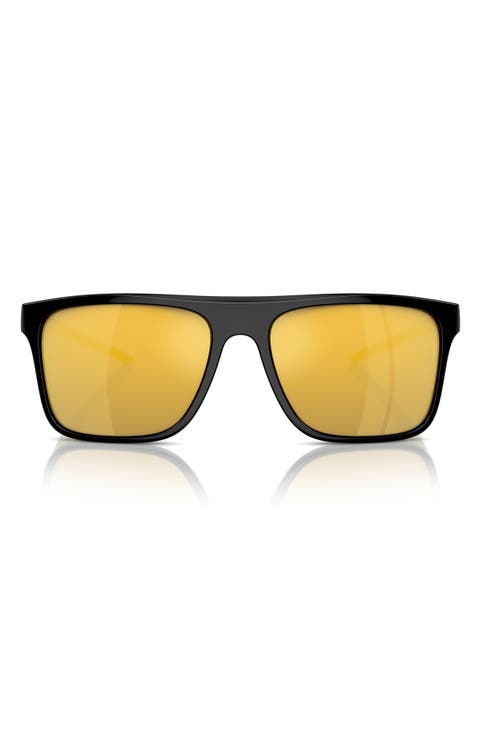 58mm Square Sunglasses