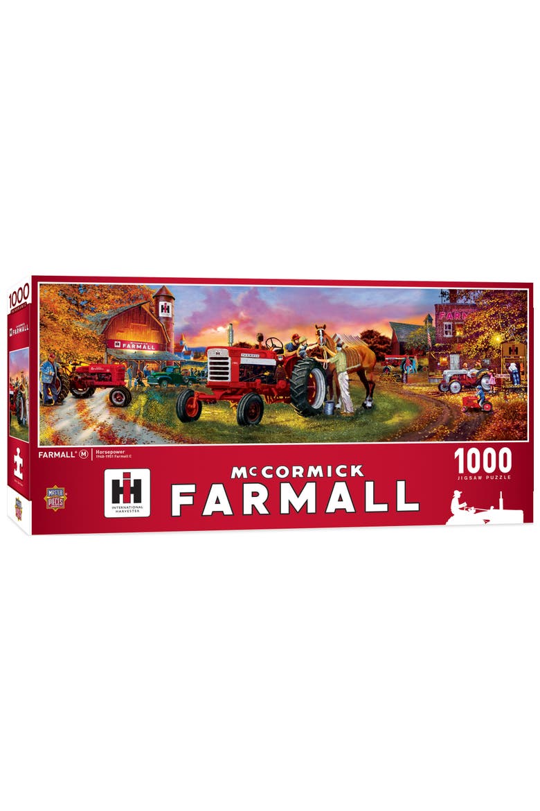 Farmall Horsepower 1000pc Pano Puzzle, Main, color, Multicolor