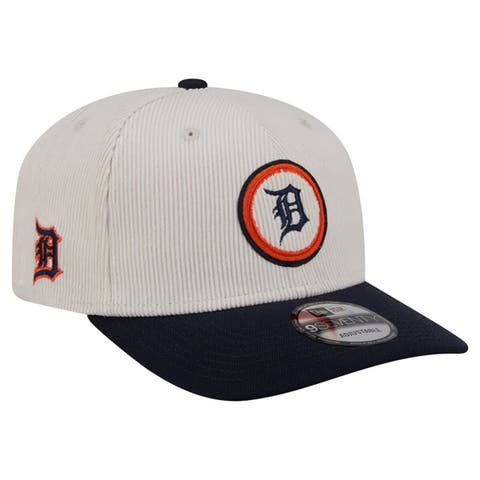 Men's New Era  Cream Detroit Tigers Loyal 9SEVENTY Adjustable Hat