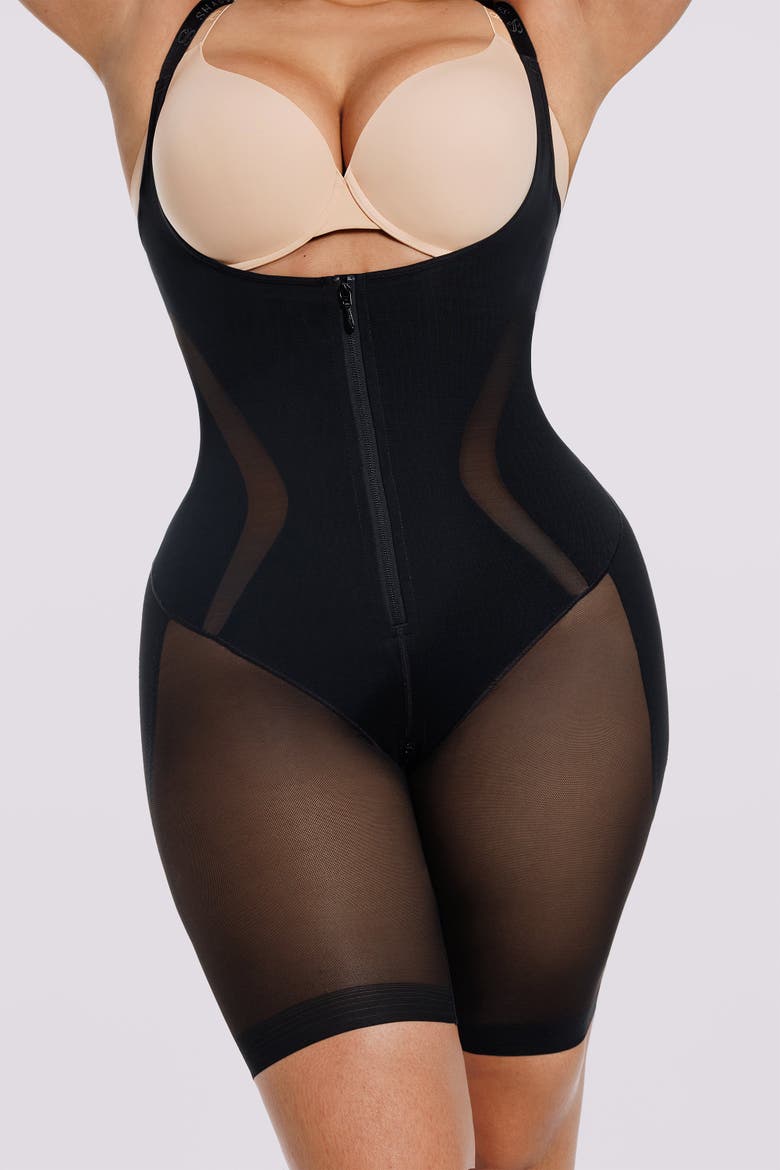 Women's Shapewear Tummy Control Smoothing Bodysuit, Main, color, Black