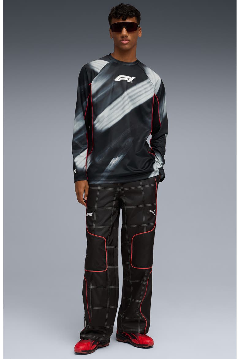 F1 Lifestyle Racing Shirt, Alternate, color, PUMA BLACK