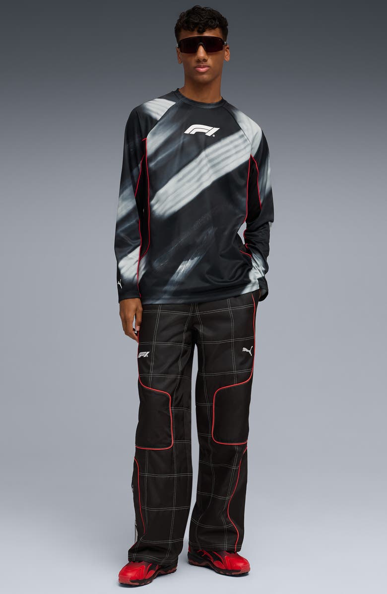 PUMA F1 Lifestyle Racing Shirt, Alternate, color, Puma Black