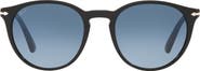 Persol Phantos 52mm Gradient Round Sunglasses