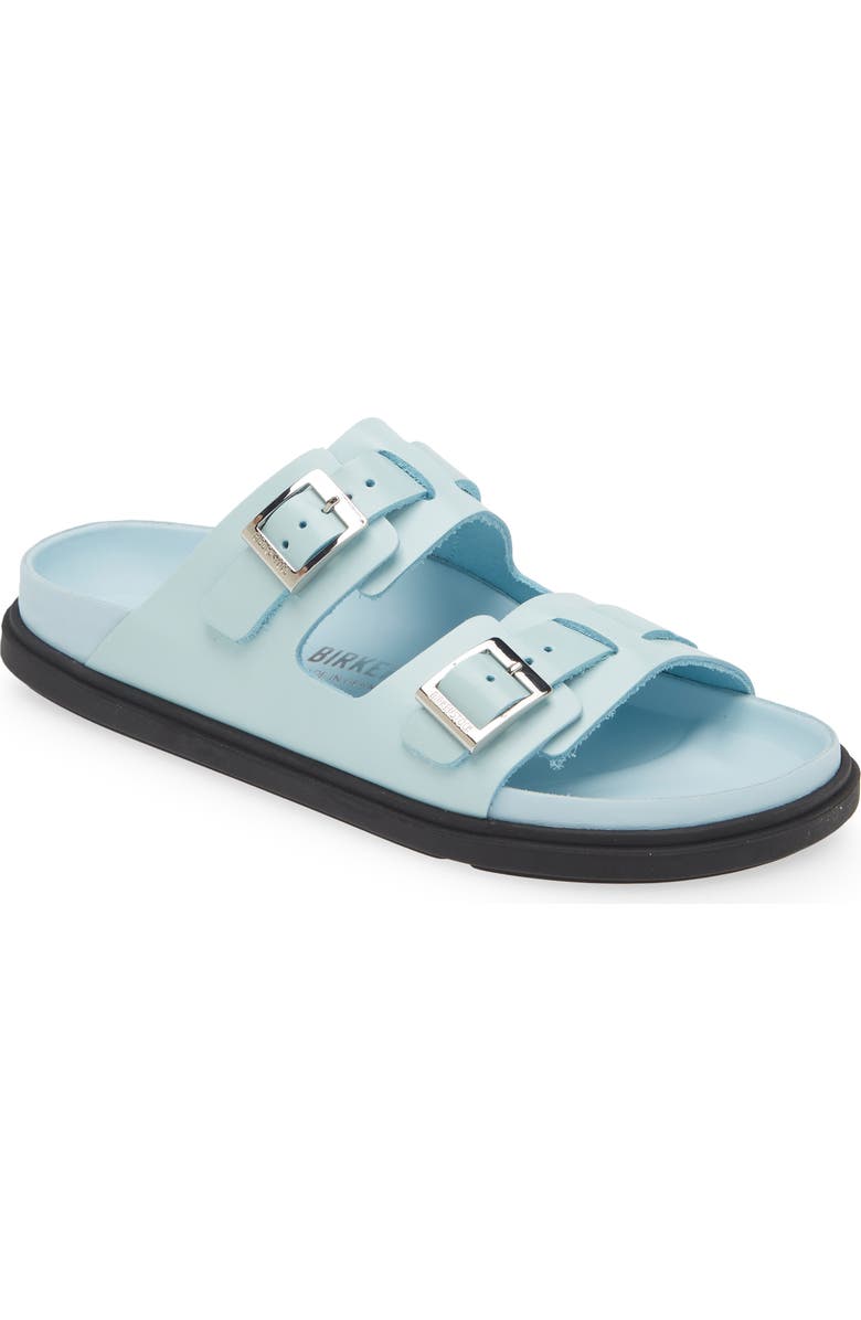 Birkenstock St. Barths Exquisite Slide Sandal, Main, color, Mineral Blue