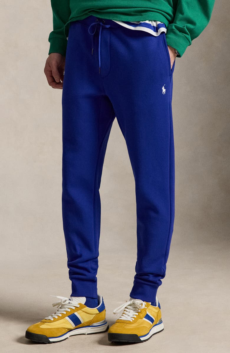 Polo Ralph Lauren Double Knit Jogger Pants, Alternate, color, Classic Azure