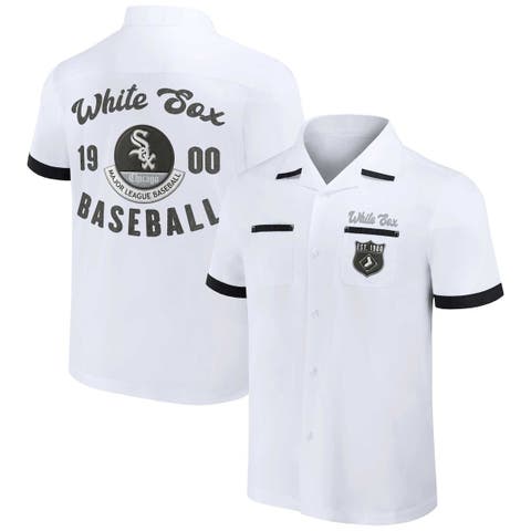 Men's Darius Rucker Collection by Fanatics  White Chicago White Sox Bowling Button-Up Shirt
