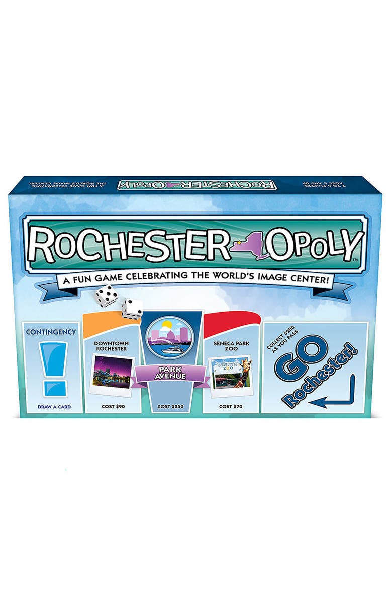 Rochesteropoly Monopoly Board Game, Alternate, color, Multicolored