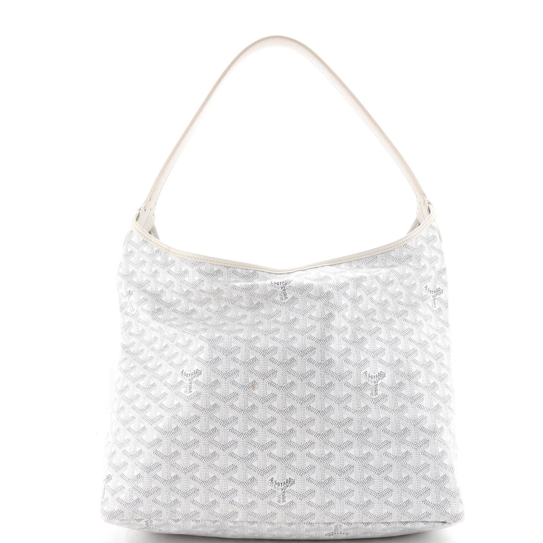Boheme Hobo Coated Canvas, Alternate, color, White
