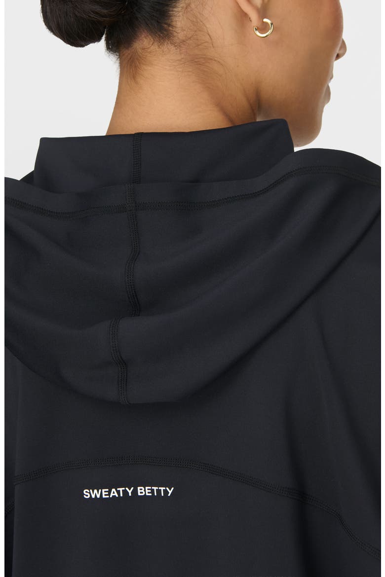 All Day Side Stripe Hoodie, Alternate, color, BLACK TAUPE