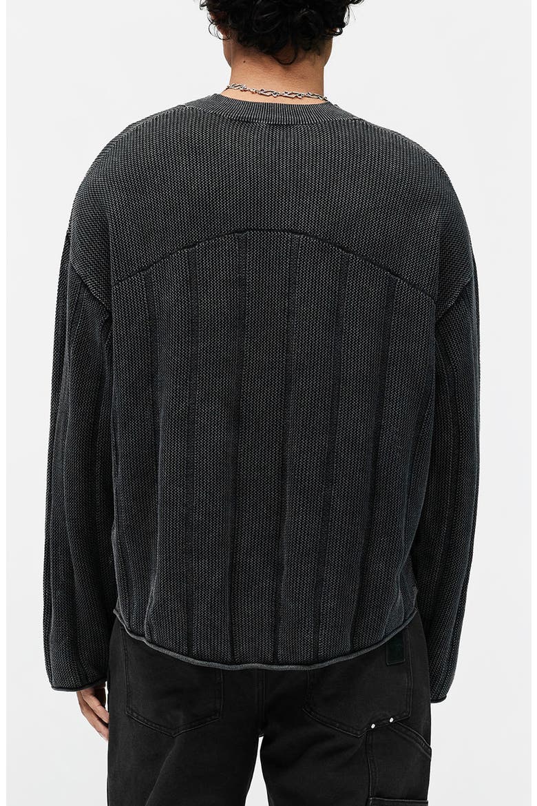 Varsity Sweater, Alternate, color, VINTAGE GREY